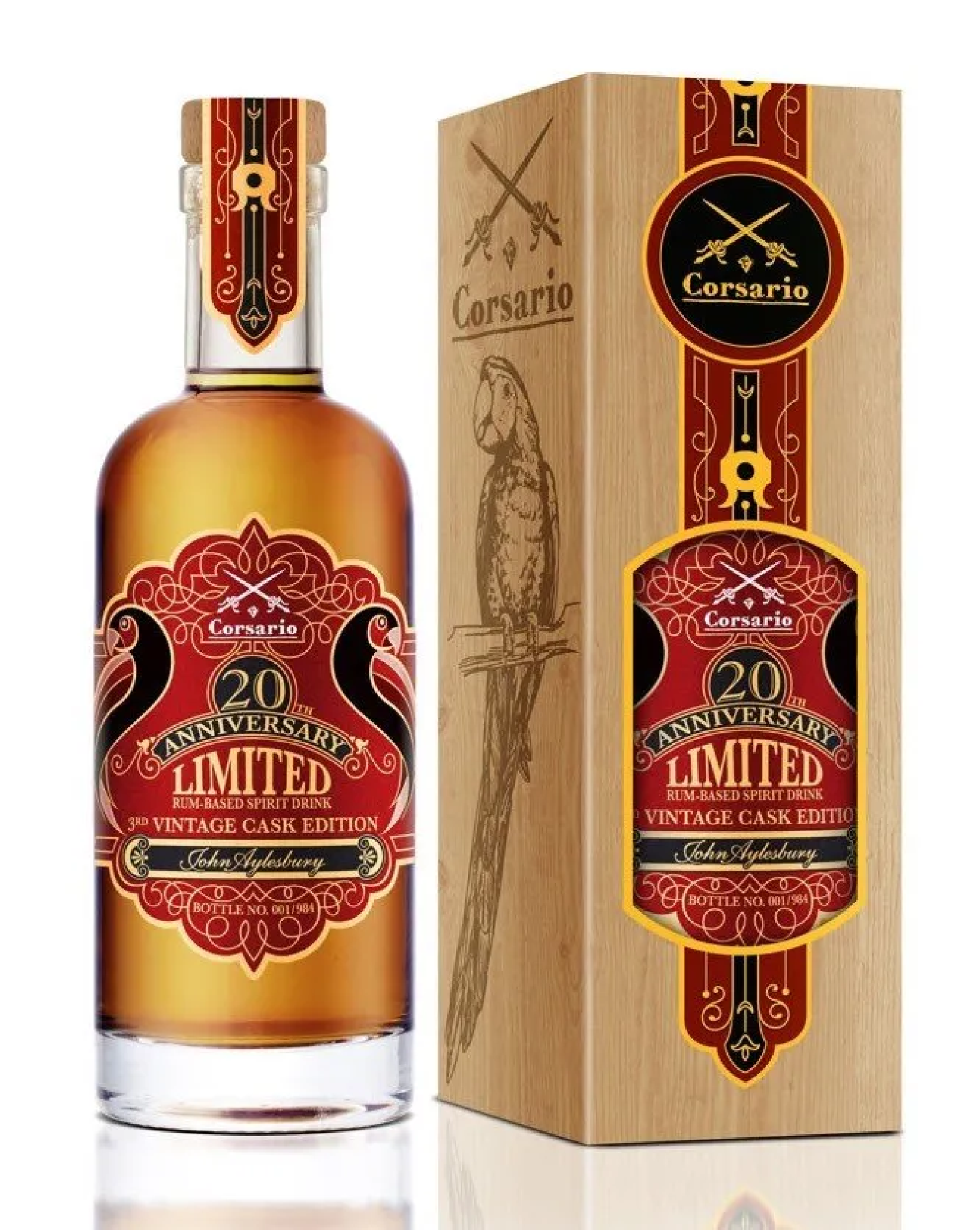 Flasche der 3rd Vintage Cask Edition
