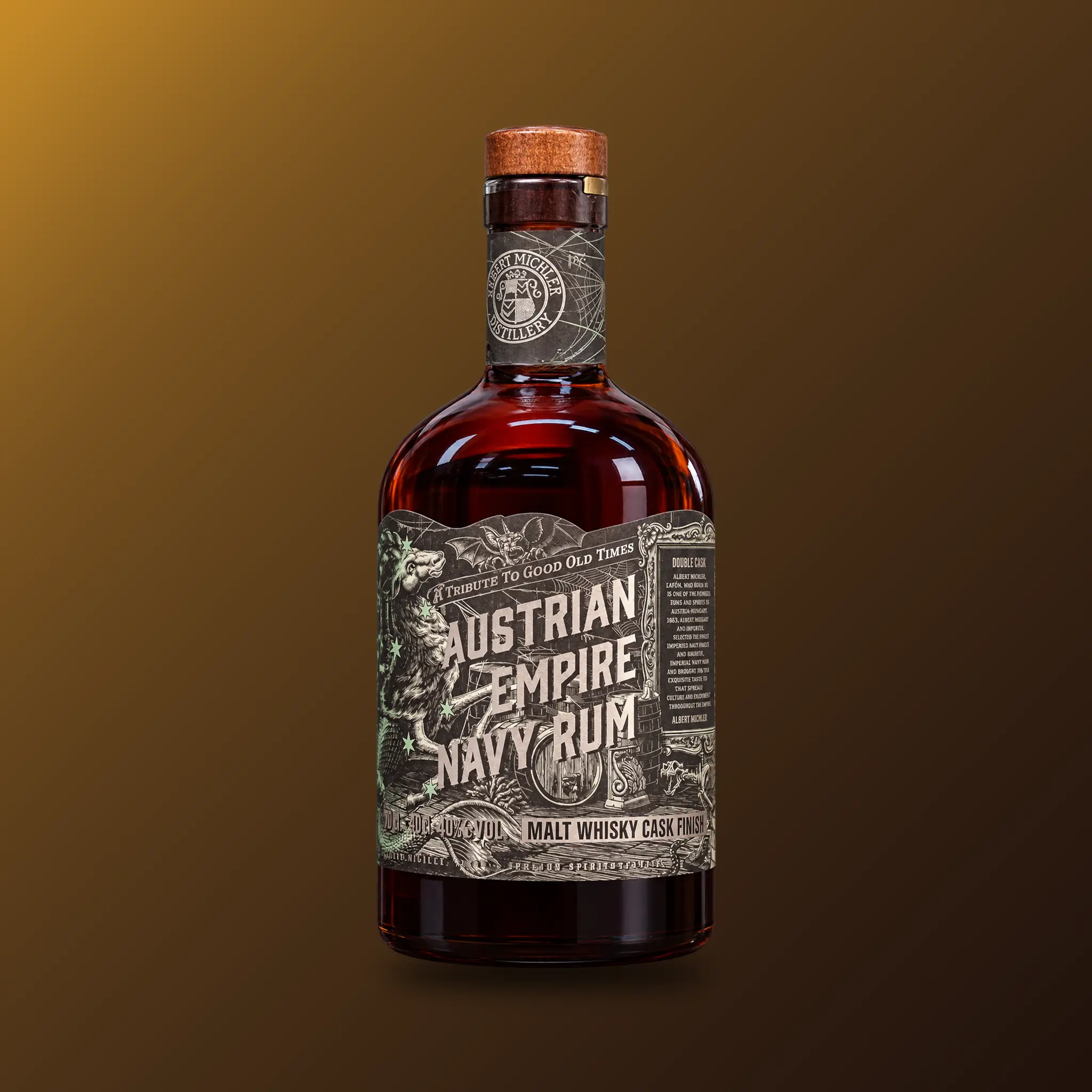 Austrian Empire Navy Rum Malt Whisky Cask Finish
