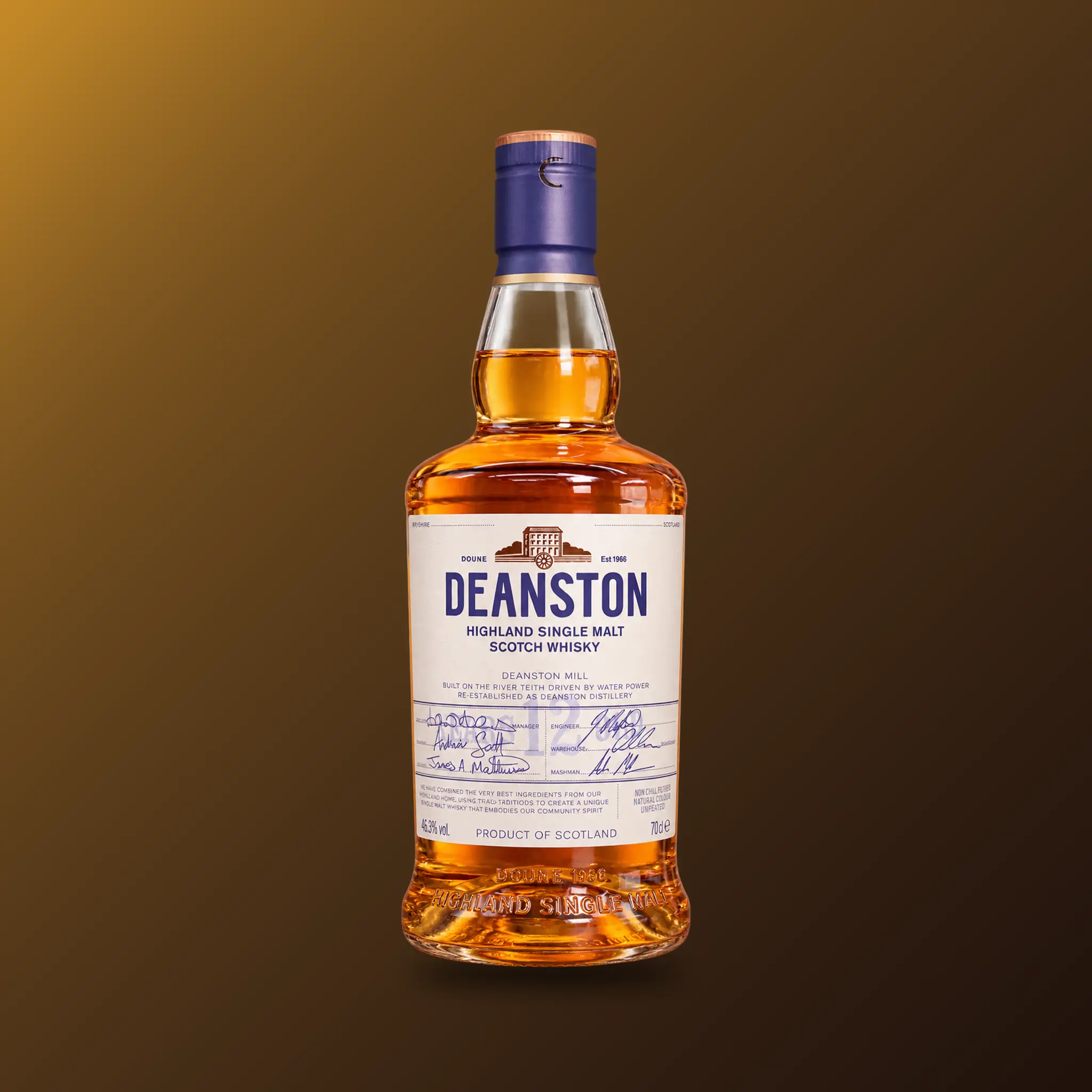 Deanston Highland Single Malt Scotch Whisky