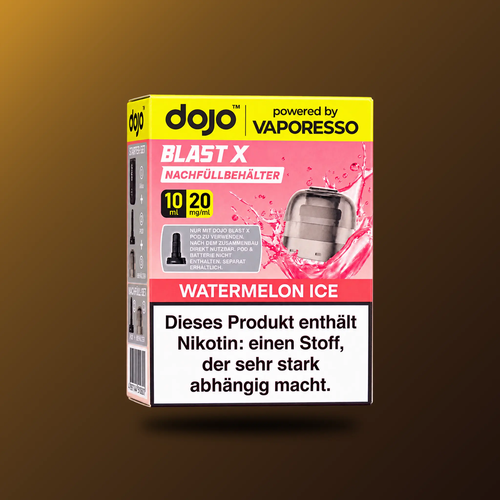 DOJO BLAST X Watermelon Ice Nachfüllbehälter mit 20 mg/ml Nikotin