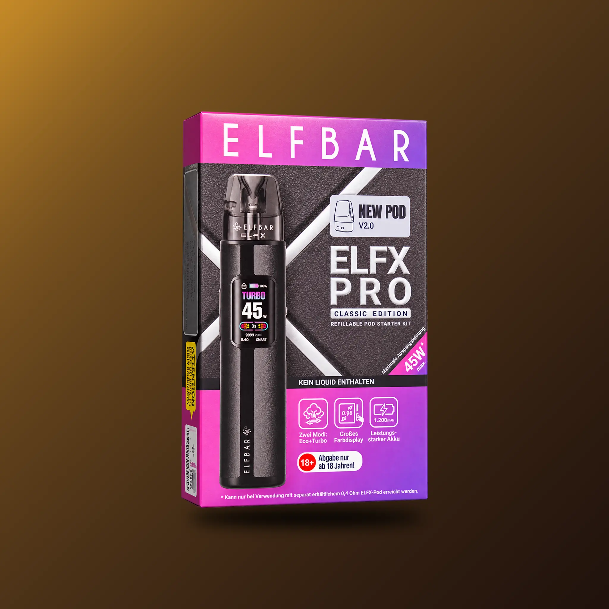 ELFBAR ELFX Pro Classic Edition Refillable Pod Starter Kit