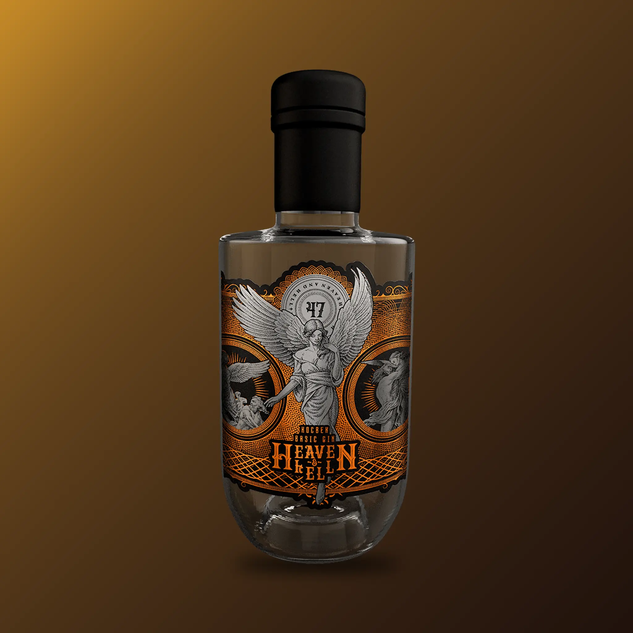 Heaven & Hell Kocbek Basic Gin Flasche